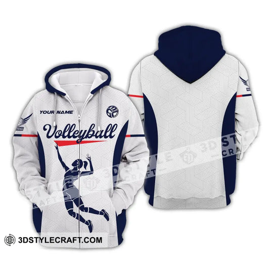 Woman Shirt, Custom Name Volleyball Hoodie, Volleyball Shirt, Gift for Volleyball Player style option 3