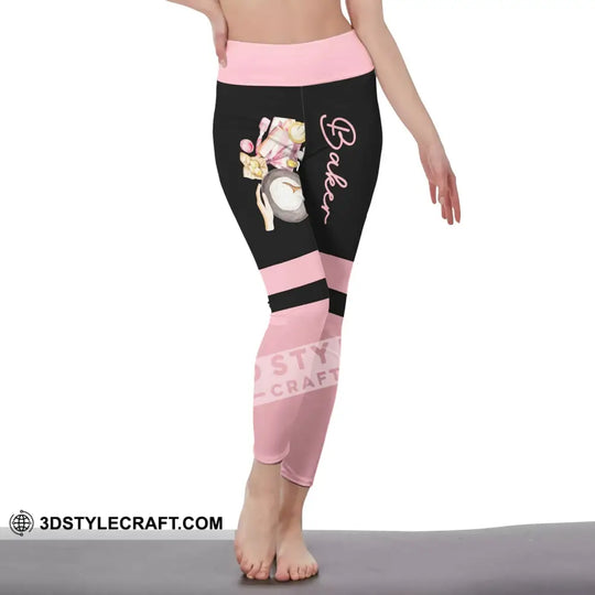 Women Clothing, Baker Sportwear, Baking Gifts, Legging Pants For Women style option 1