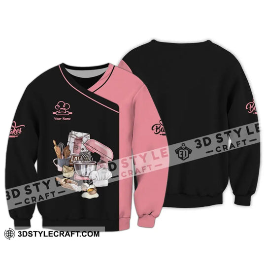 Women Shirt, Baking Lover Shirt, Baker Hoodie, Baker Sportwear style option 3