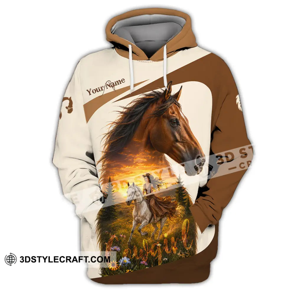 Women Shirt - Custom Cowgirl Shirt - Hoodie / S - T-shirt