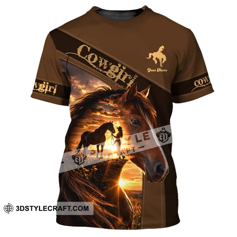 Women Shirt - Custom Cowgirl Shirt - T-Shirt / S - T-shirt