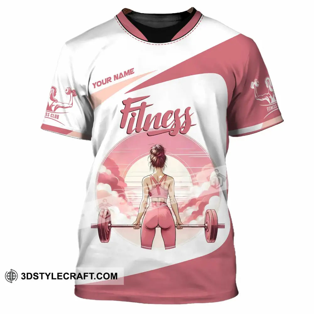 Women Shirt Custom Fitness Lover Shirt T Shirt / S T shirt