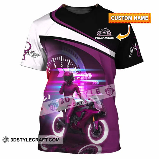 Women Shirt - Custom Girl Rider Shirt style option 1