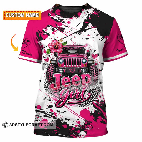 Women Shirt - Custom Jeep Girl Shirt style option 1