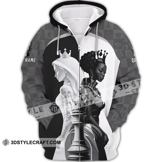 Women Shirt - Custom Queen Of Chess Shirt style option 2