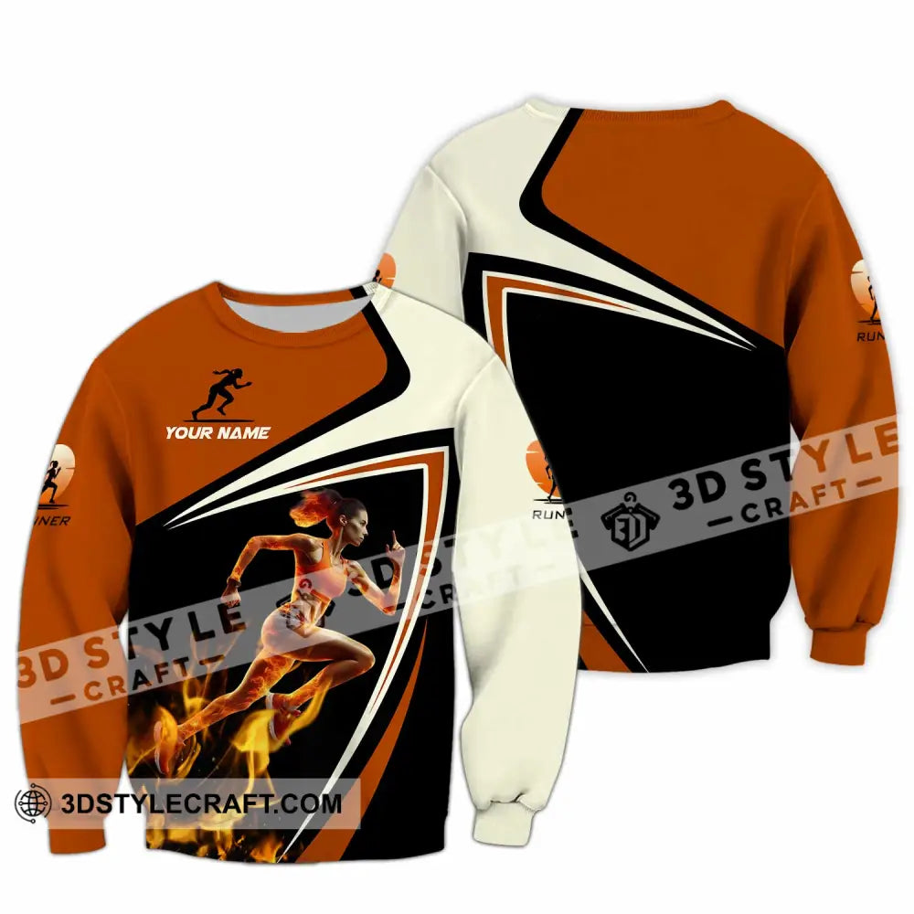 Women Shirt - Custom Running Women Runner Shirt Long Sleeve / S T-shirt