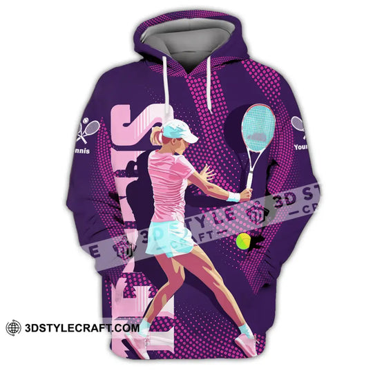 Women Shirt - Custom Tennis 3D Shirt style option 3