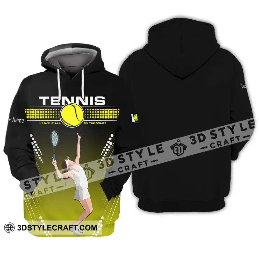 Women Shirt - Custom Tennis Player Sport Shirt Hoodie / S T-shirt