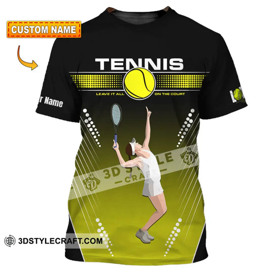 Women Shirt - Custom Tennis Player Sport Shirt style option 1