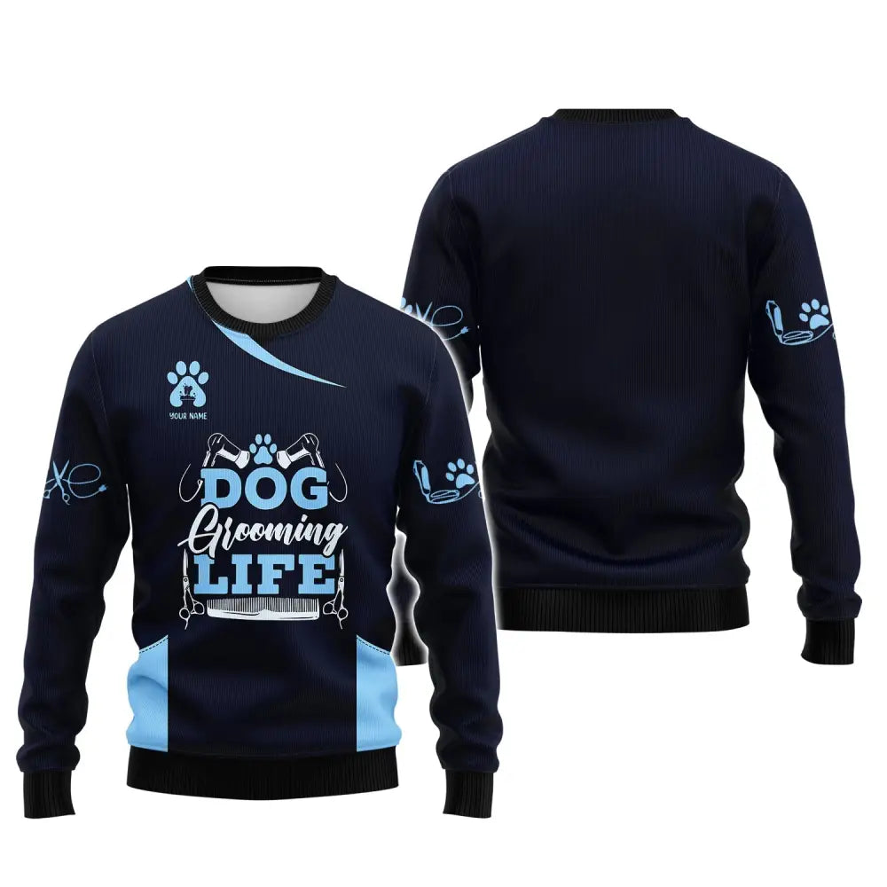 Women Shirt Groomer Life Hoodie Sportwear T-Shirt