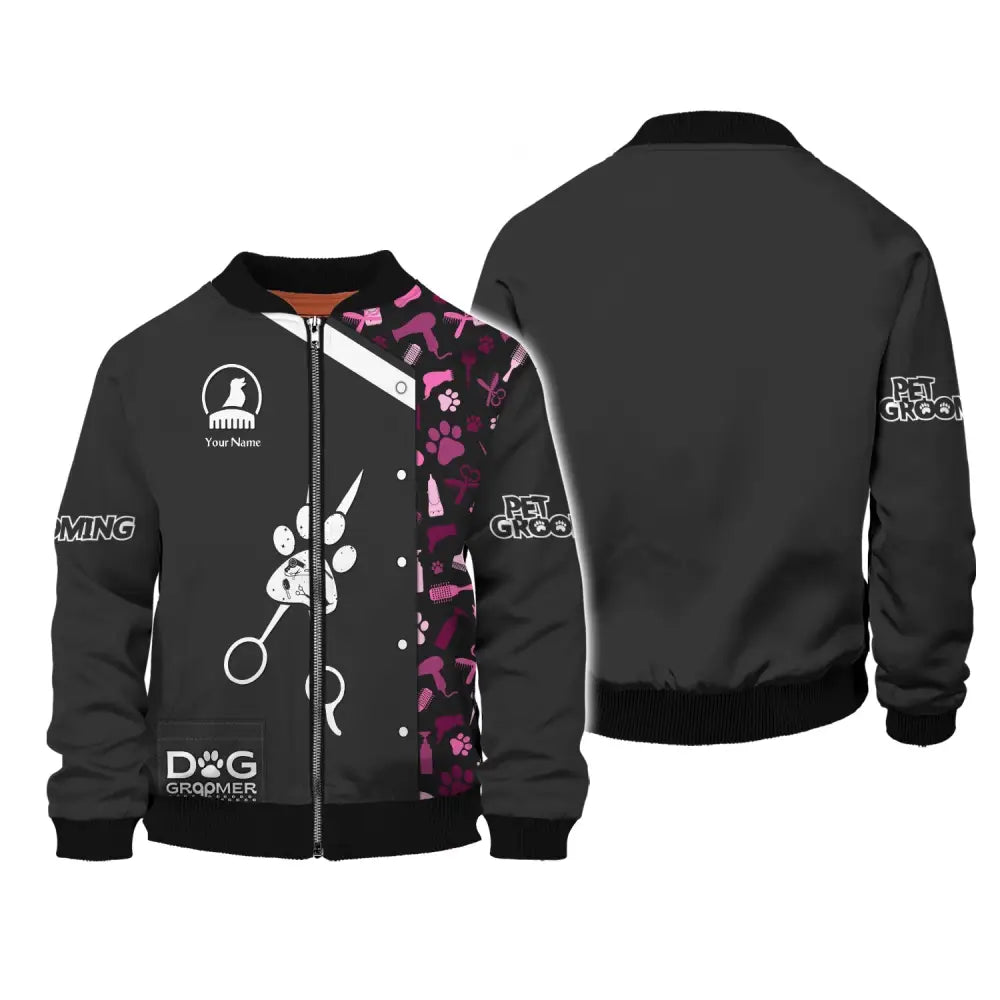 Women Shirt Groomer Life Pet Grooming Sportwear T-Shirt