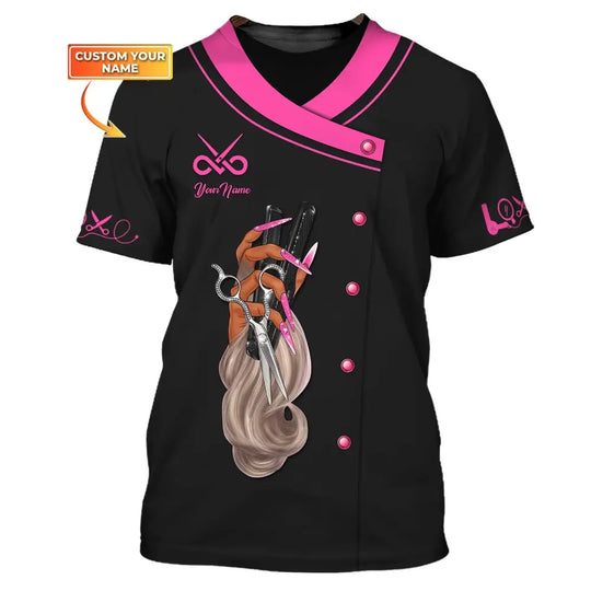 Women Shirt, Hair Stylist Shirt, Hairdresser Hoodie, Hairdresser Sportwear style option 1