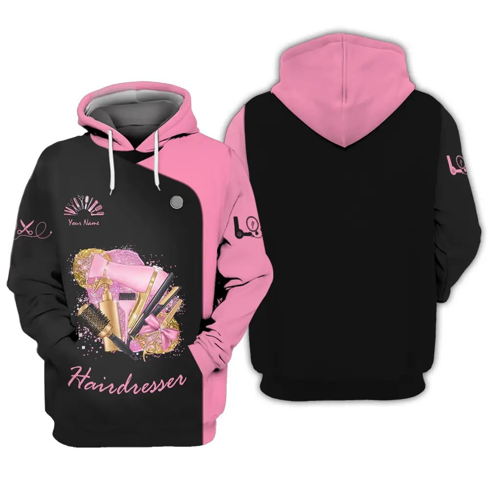 Women Shirt Hair Stylist Hairdresser Sportwear Hoodie / S T-Shirt