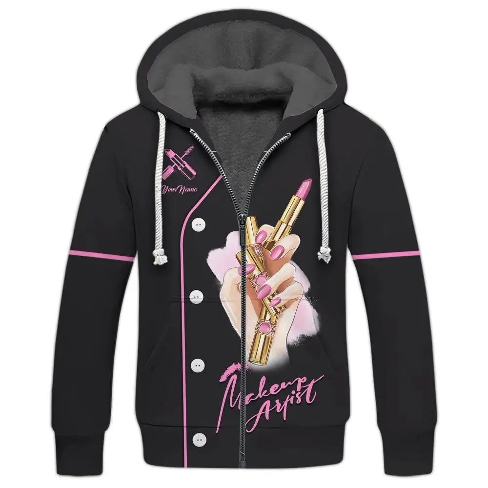 Women Shirt Makeup Artist Hoodie Sportwear T-Shirt