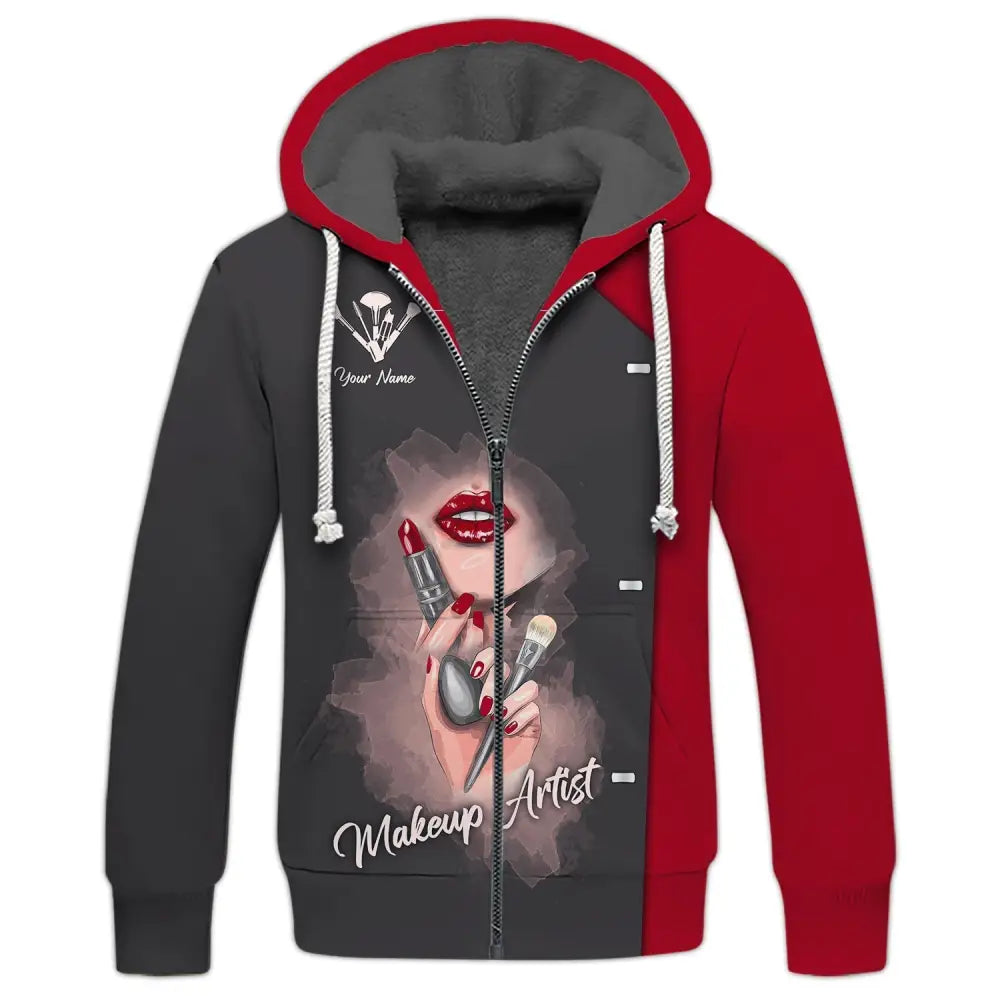Women Shirt Makeup Artist Hoodie Sportwear T-Shirt