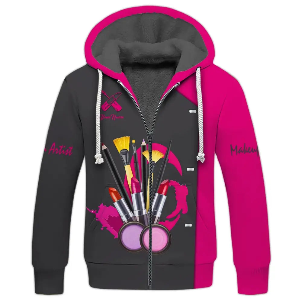 Women Shirt Makeup Artist Hoodie Sportwear T-Shirt
