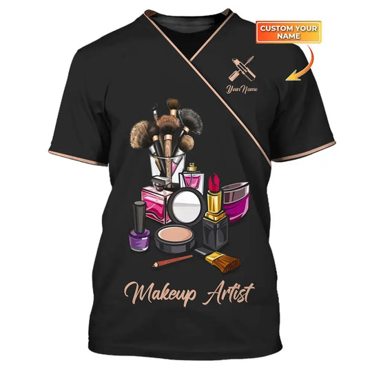 Women Shirt, Makeup Artist Shirt, Makeup Artist Hoodie, Makeup Artist Sportwear style option 1