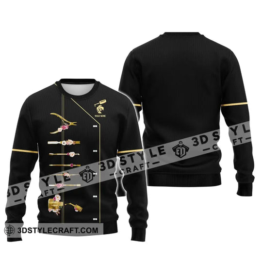 Women Shirt, Nail Technician Shirt, Nail Technician Hoodie, Nail Tech Sportwear style option 4
