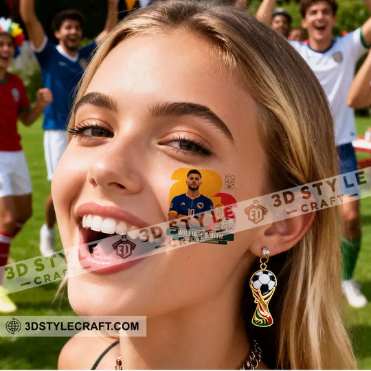 World Cup 2026, Custom Temporary Tattoo, Personalized Tattoo, Fake Tattoo style option 4