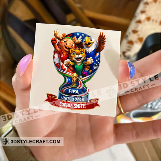 World Cup 2026, Custom Temporary Tattoo, Personalized Tattoo, Fake Tattoo style option 2